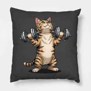 Purrfectly Fit Cat Gym Pillow