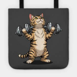 Purrfectly Fit Cat Gym Tote