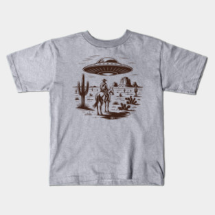 Close Encounters of the Cowboy Kind Kids T-Shirt
