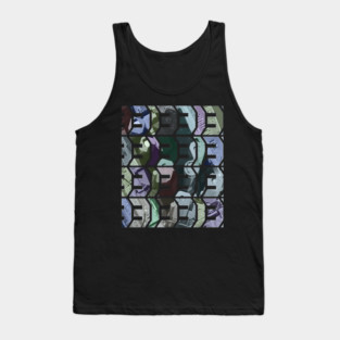 313 DETROIT ABSTRACT DESIGN Tank Top