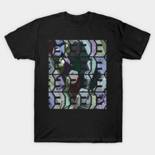 313 DETROIT ABSTRACT DESIGN T-Shirt