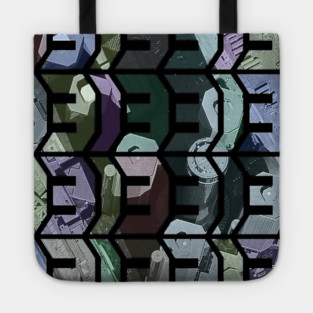 313 DETROIT ABSTRACT DESIGN Tote