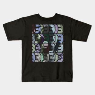 313 DETROIT ABSTRACT DESIGN Kids T-Shirt