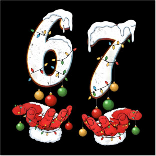 67 Christmas Squad Holiday Lights Sweater Posters and Art