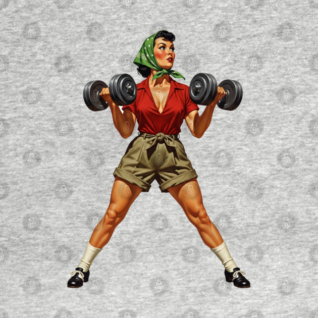 Rosie the Riveter Lifts Heavy by enrynz
