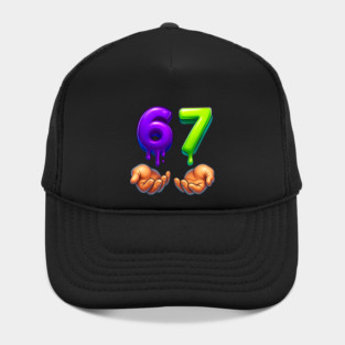 Funny Six Seven 6-7 Meme Hat