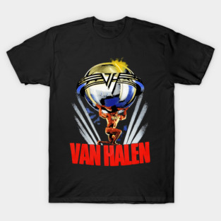 Halen Rock Band Logo 80s Album Vintage Van Tour T-Shirt
