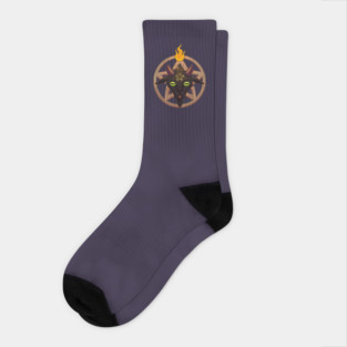 Baphomet Socks