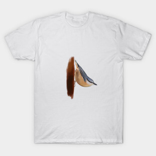 Nuthatch on lookout T-Shirt