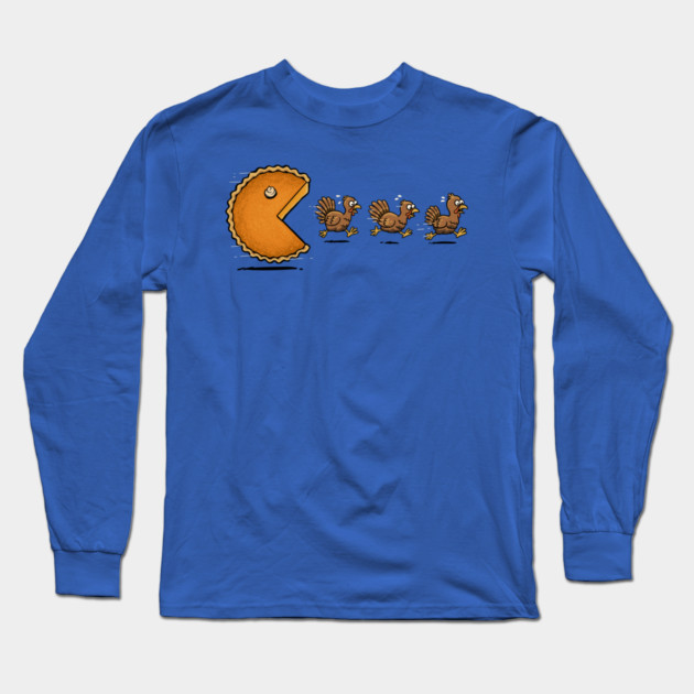 Pie-Man Long Sleeve T-Shirt by GoshWow®