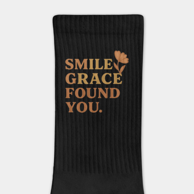 Smile grace found you, faithful quote by Patience's Store