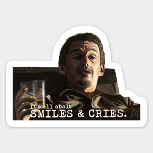 Training Day: Smiles and Cries Sticker