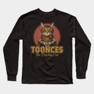 Toonces The Driving Cat Long Sleeve T-Shirt