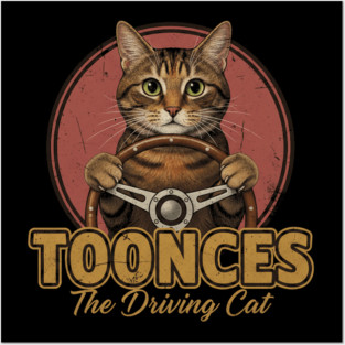 Toonces The Driving Cat Posters and Art