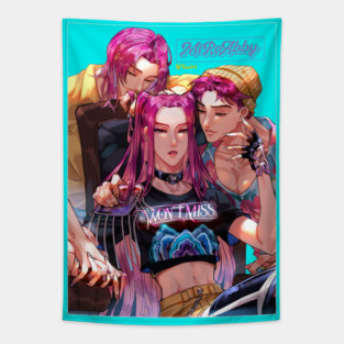 Kpop Demon Hunters - MiRomAbby Tapestry