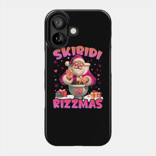 Xmas 67 Skibidi Six Seven Rizzmas Funny Christmas 2025 Phone Case