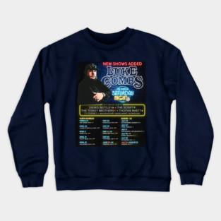 2026 Retro-Luke Combs My Kinda Saturday Night Tour Crewneck Sweatshirt