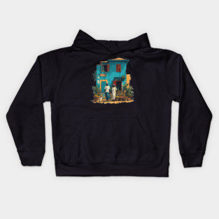 Senegal cultural design 2 Kids Hoodie