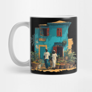 Senegal cultural design 2 Mug
