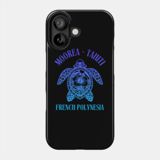 Turtle Pet French Polynesia Sea Turtle Moorea Tahiti Phone Case