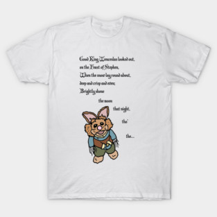Bean Bunny - Good King Wenceslas T-Shirt