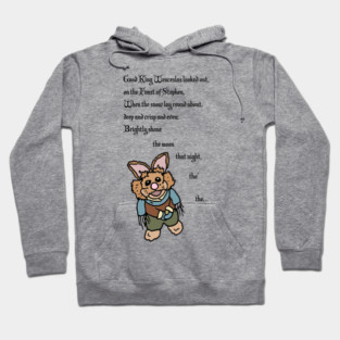 Bean Bunny - Good King Wenceslas Hoodie