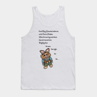 Bean Bunny - Good King Wenceslas Tank Top