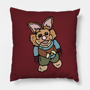 Muppet Christmas Carol - carol singing bunny Pillow