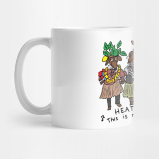Singing rats Christmas Carol Mug