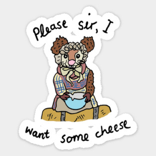 A Christmas Carol - mouse Sticker
