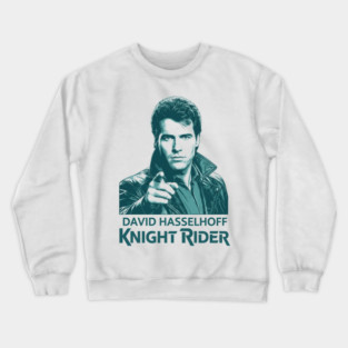 David Hasselhoff - Knight Rider (1982) Crewneck Sweatshirt