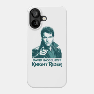 David Hasselhoff - Knight Rider (1982) Phone Case