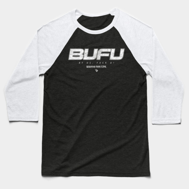 BUFU Street Elite Baseball T-Shirt by Wrongteeshirt