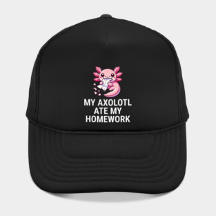 My Axolotl Ate My Homework School Hat
