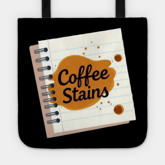 Coffee Stains on My Notes books Tote by SR8891