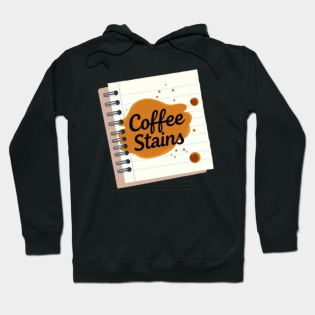 Coffee Stains on My Notes books Hoodie by SR8891
