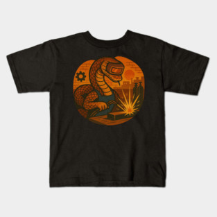 Welding Snake Kids T-Shirt