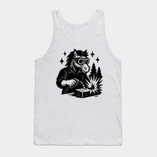 Welding Horse Tank Top