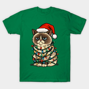 Jolly Christmas Cat T-Shirt
