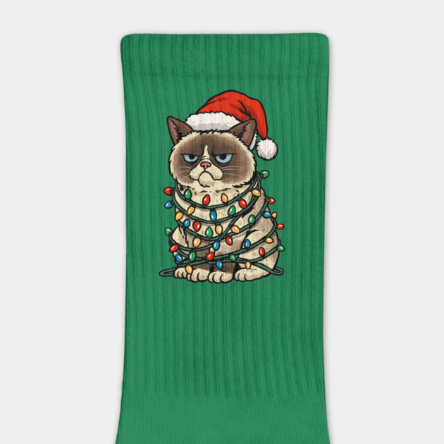 Jolly Christmas Cat by GoshWow®