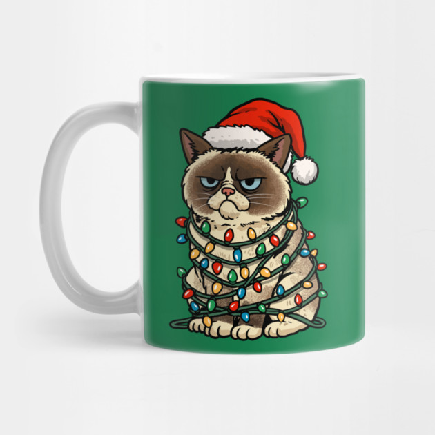 Jolly Christmas Cat by GoshWow®