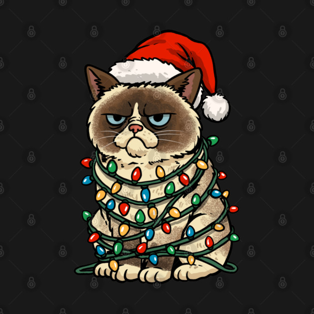 Jolly Christmas Cat by GoshWow®