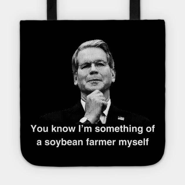 Soybean Farmer Myself Tote by Low Life Shirts