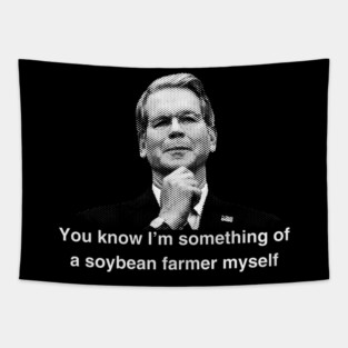Soybean Farmer Myself Tapestry