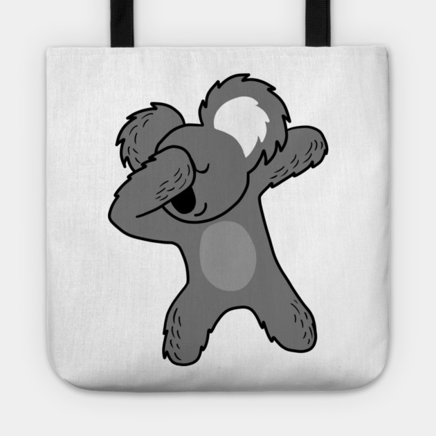 Funny Koala Bear Dab Dabbing Dance Tote by logiamerch