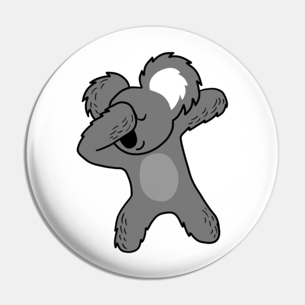 Funny Koala Bear Dab Dabbing Dance Pin by logiamerch