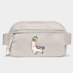Cute Happy Unicorn Llama Alpaca Bag