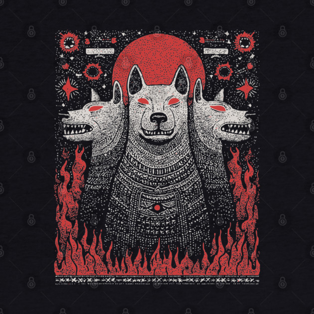 Mythical Cerberus - The Three-Headed Hound of Hades by TuncGK