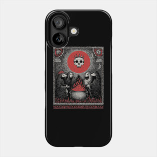 Occult Cauldron - The Coven's Sacred Brew Phone Case