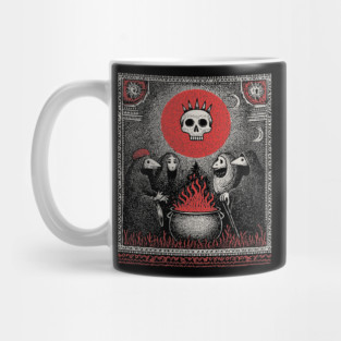 Occult Cauldron - The Coven's Sacred Brew Mug